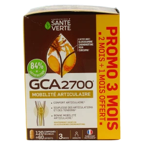 Boîte Santé Verte GCA 2700 articulations – 3 boîtes de 60 comprimés