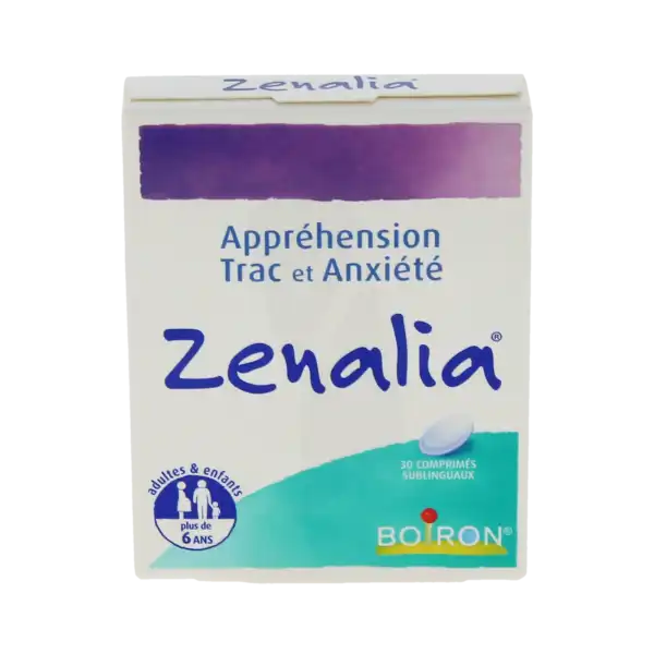 Boîte de Zenalia comprimés sublinguaux contre le stress et l’anxiété