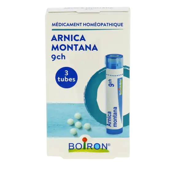Arnica montana 9CH granules en tubes – médicament homéopathique