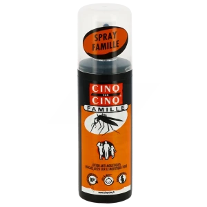 Spray Cinq sur Cinq Famille répulsif anti-moustique IR3535 20 % flacon 100 ml
