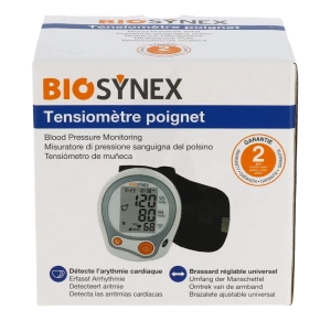 Exacto Tensiomètre Poignet, appareil compact d'automesure de la tension artérielle pour suivi quotidien à domicile