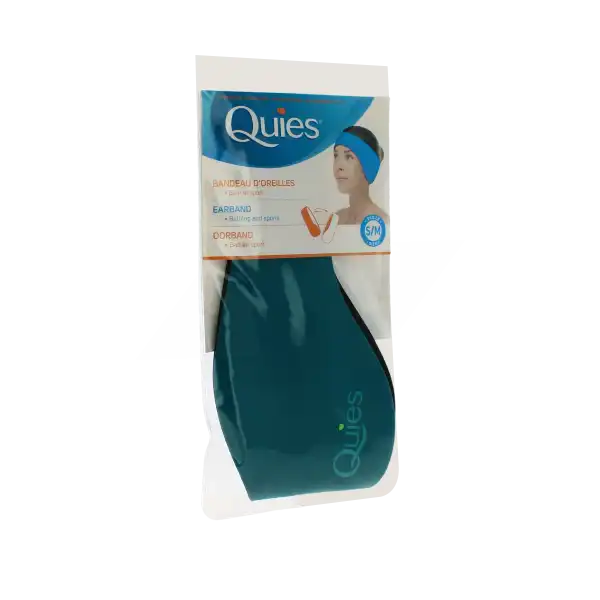 Bandeau Quies de protection bleu petite taille pour les oreilles