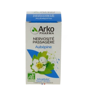 Flacon d'Arkogélules Aubépine Bio, 45 gélules végétales