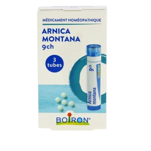 Tube de granules homéopathiques Arnica Montana 9CH