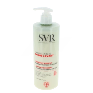 Flacon pompe SVR Baume Lavant Mains Sensibles 400 ml